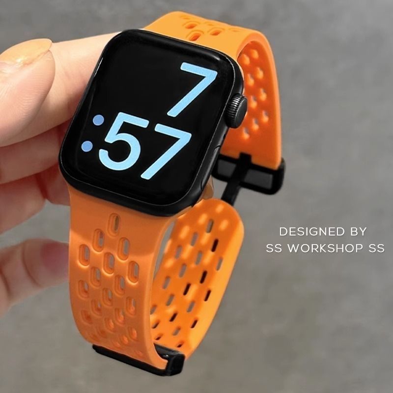 適用apple腕時計バンドシリコン磁気バックルiWatch10腕時計バンドs 10/8/s 9567世代男女|undefined