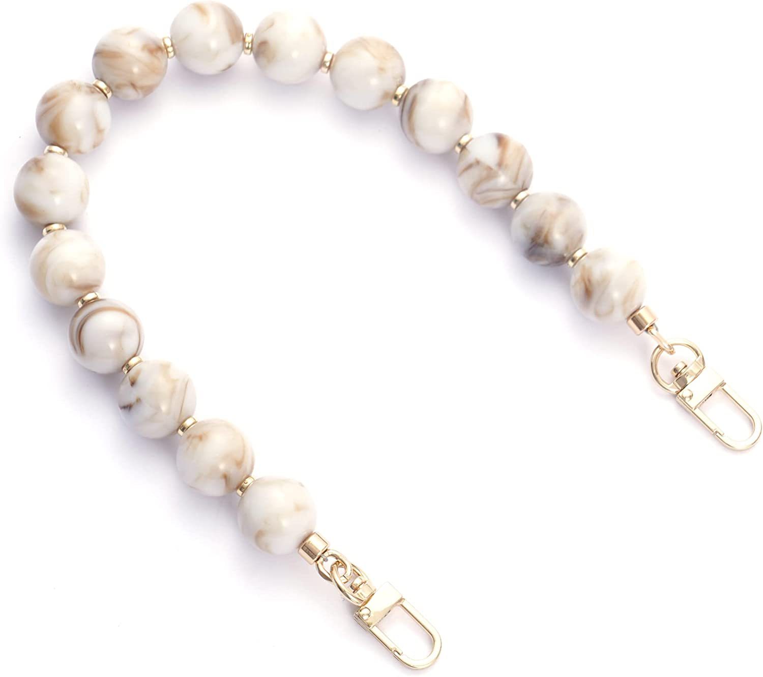 미색 둥근 구슬