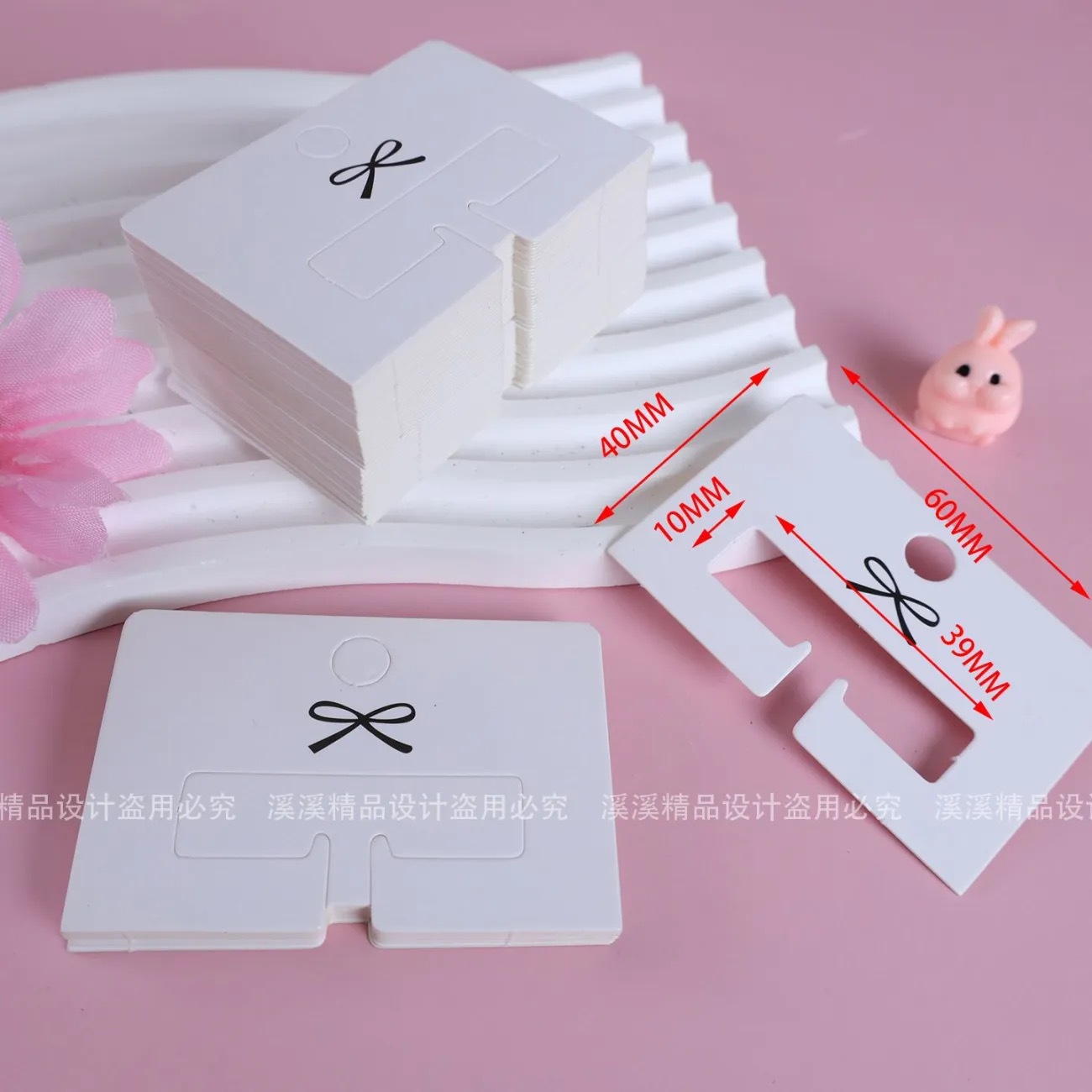 Nuevo clip de agarración de tarjetas de embalaje general de tarjetas de papel agarración de tarjetas de visualización de accesorios DIY al por mayor