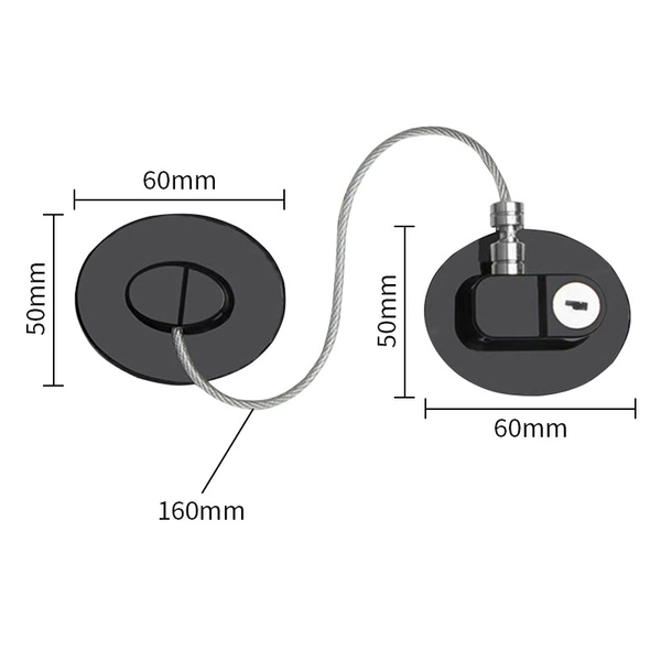 FQ3--oval black