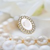 Retro brooch, small dress for beloved, french style, Chanel style