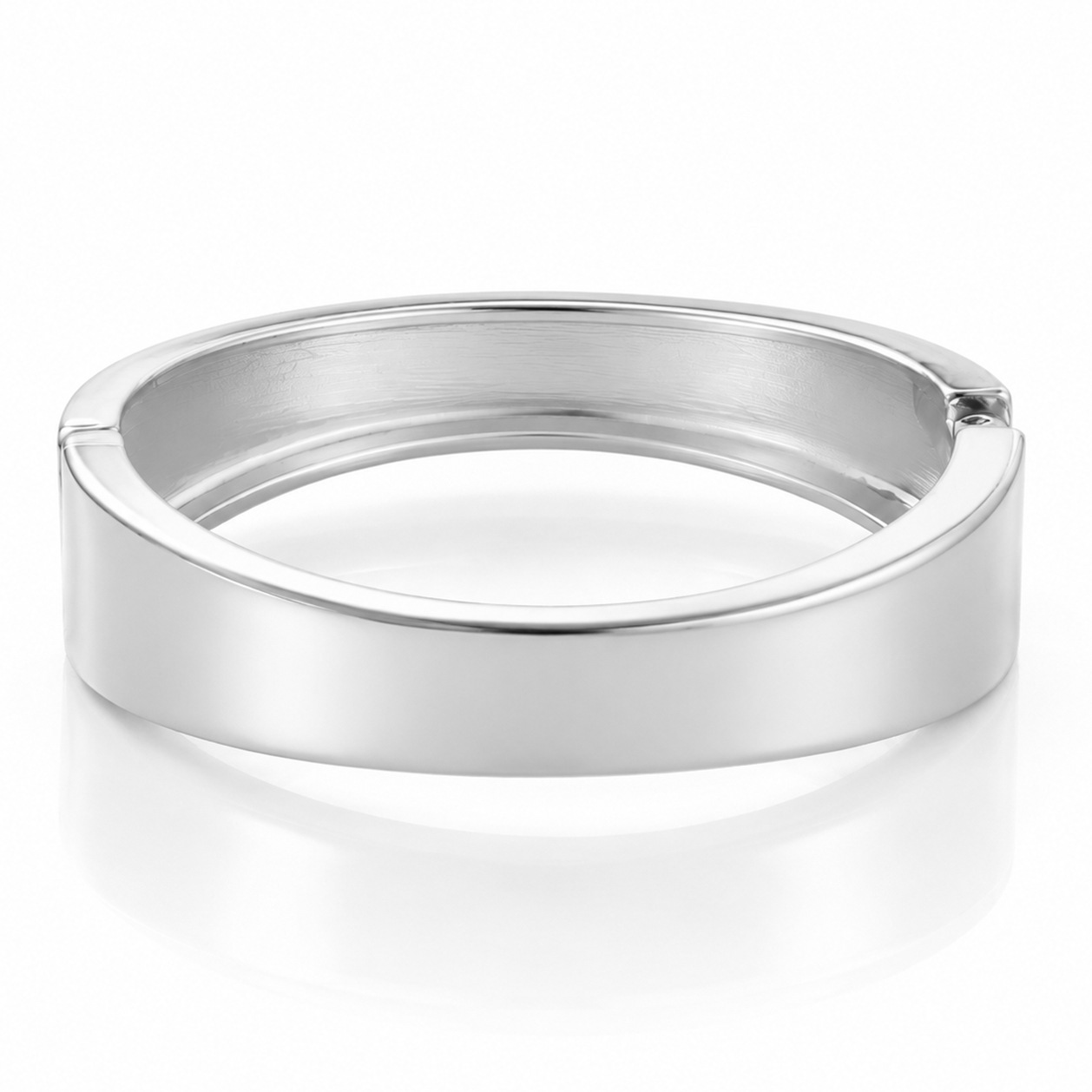 Pulsera Popular Transfronteriza Europea y Americana, Estilo Minimalista INS, Patrón de Onda Irregular, Joyería de Metal Brillante, Accesorios para Mujer
