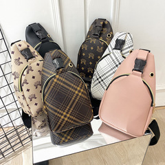 秋冬女包胸包包2023外貿胸包單肩斜跨包時尚潮流包包女士腰包挎包