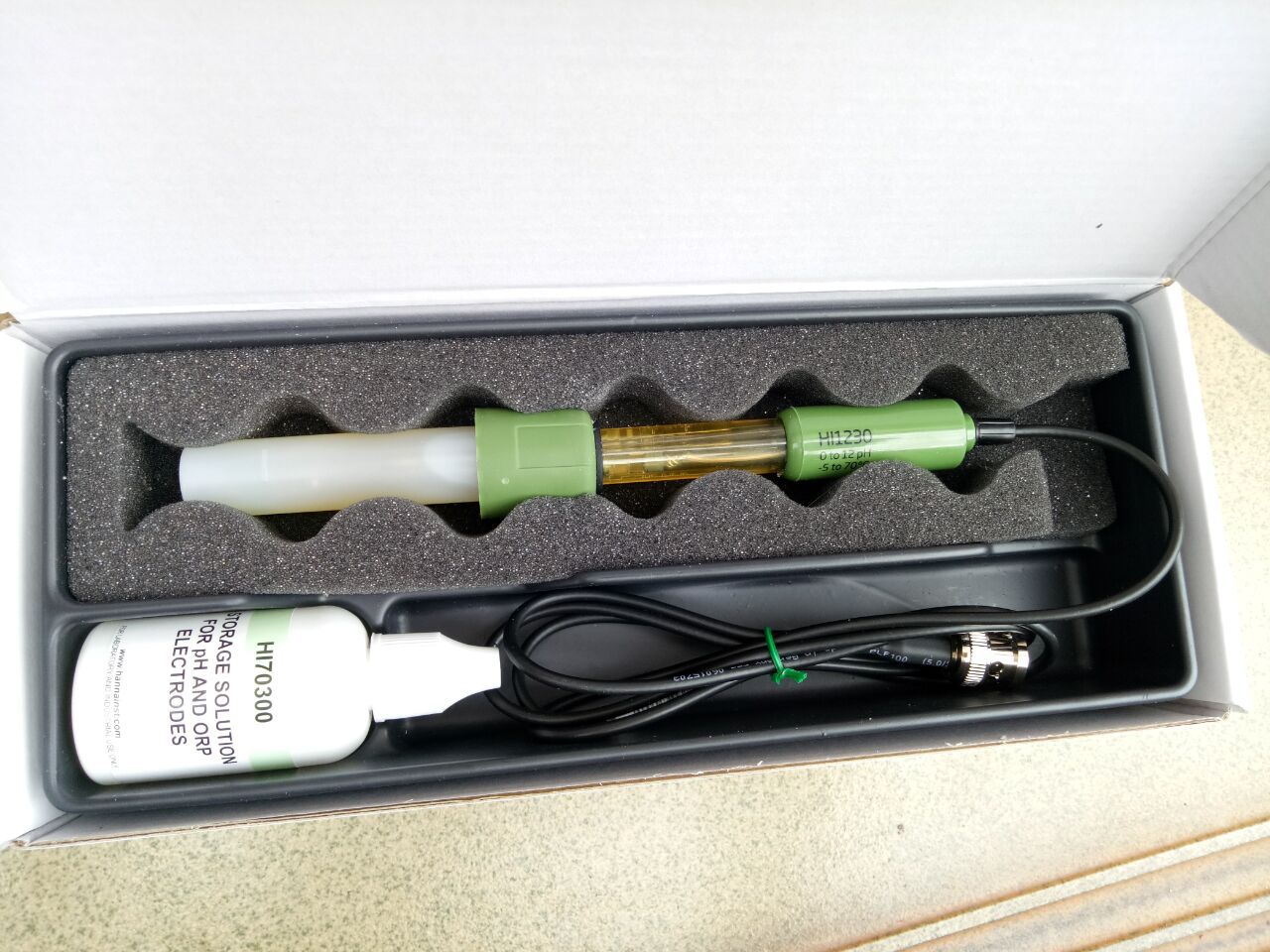 意大利哈纳HI1230B塑胶复合酸度电极 HI8424 HI2222探头探棒