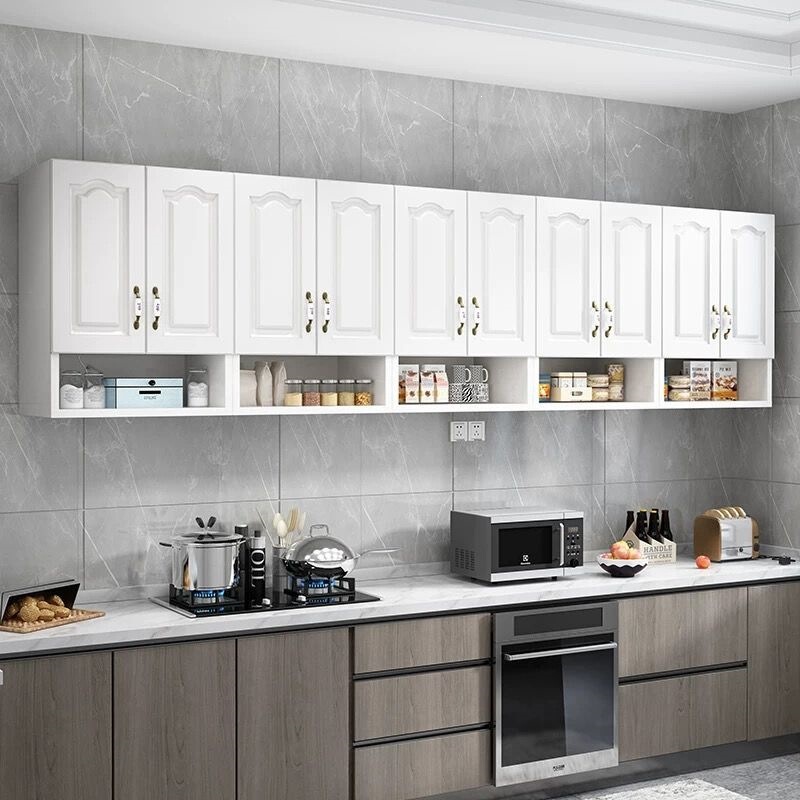 Solid Wood Wall Cabinets, Kitchen Cabinets, Bathroom Cabinets, Balcony Cabinets, Storage Cabinets