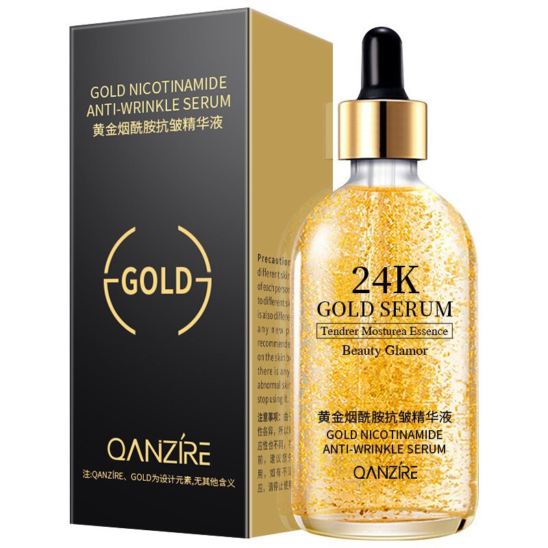 Gold Niacinamide Anti-Wrinkle Serum 30Ml/Bottle, Compact and Portable, in Stock for Wholesale and Dropshipping, Large Quantity, Great Price Gold Niacinamide Anti-Wrinkle Serum 30Ml/Bottle, Compact and Portable, in Stock for Wholesale and Dropshipping, Large Quantity, Great Price