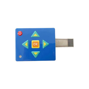Manufacturer Customized Pvc Membrane Switch Sticker Touch Control Panel Button Sticker Industrial Control Equipment Membrane Switch