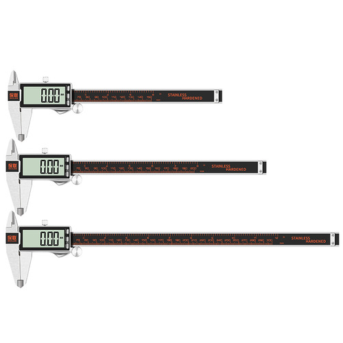 Stainless steel electronic vernier caliper high-precision digital display industrial-grade household small toy depth oil mark 300mm