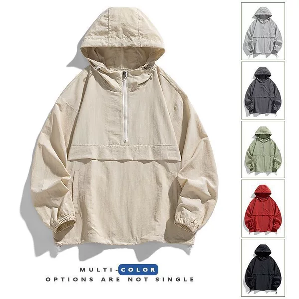 2026 new clearance autumn outdoor American-style jacket, unisex waterproof hiking jacket