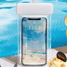 TPU防水袋游泳钓鱼漂流潜水洗澡手机水上密封袋透明手机防水套