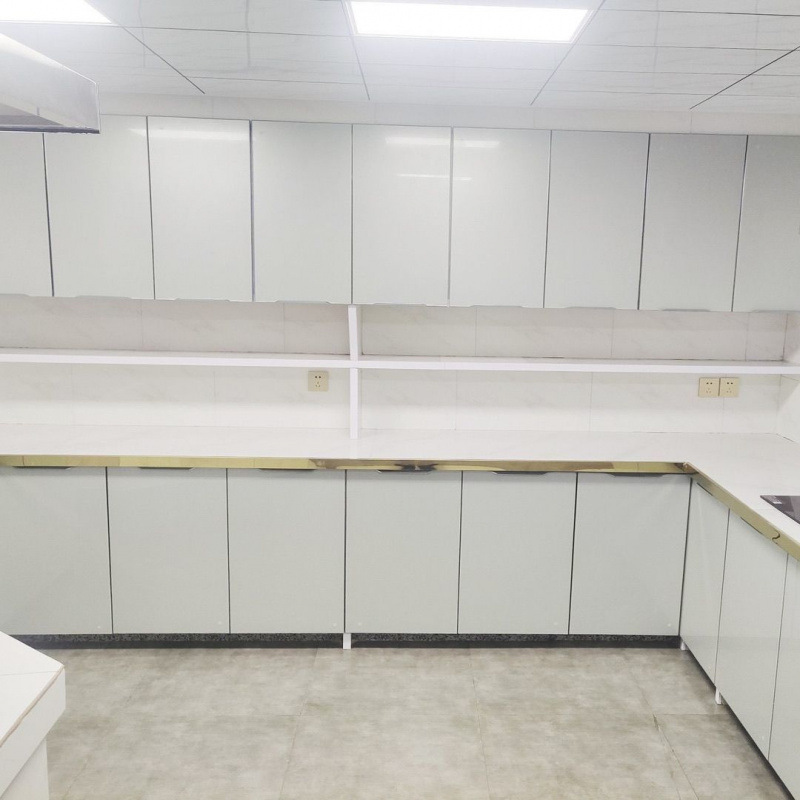 橱柜门免打孔晶钢门钢化玻璃厨房门板吊柜门无边框橱柜门|undefined