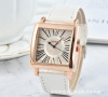 Trend square retro square watch, belt, quartz watches