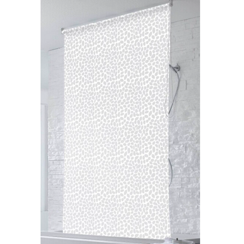 Factory direct selling 3D effect printed PEVA plastic rolling curtain plastic rolling shower curtain rolling curtain shower curtain