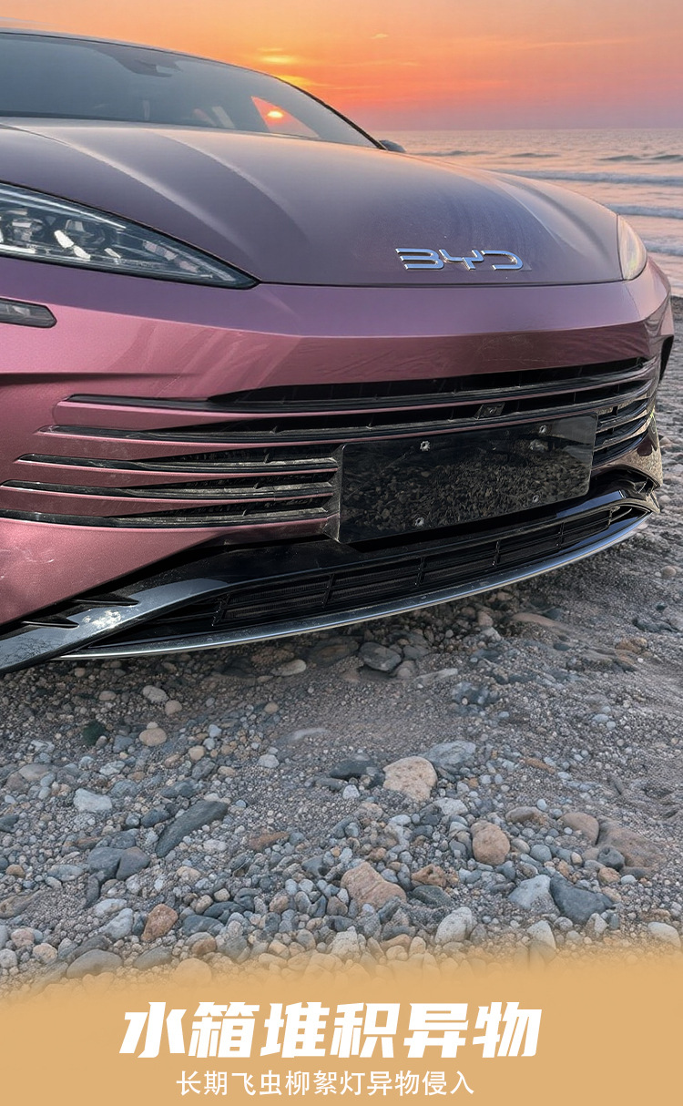 BYD Seal anti-insect net, specialized integrated detachable radiator grille modification accessory