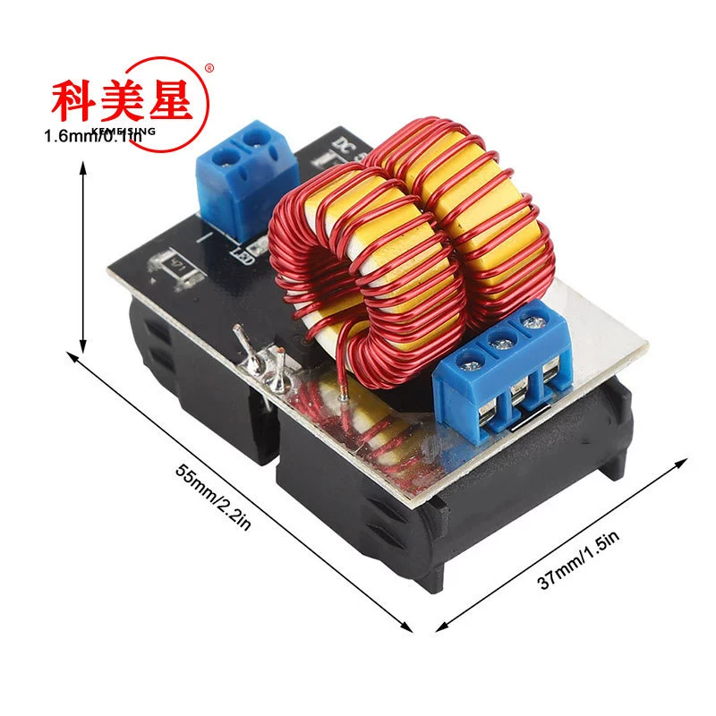 Mini ZVS -free finished product mini version sensor heating magnetic head drive Ke Meixing