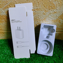 PD20W快充适用于苹果充电器双头typec数据线包装盒 C-C充电线包装