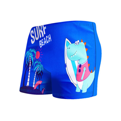  New Children's Baby Baby Swimming Pants Boys' Boxer Hot Spring Swimsuits Swimsuits Cute Cartoon Swimsuits