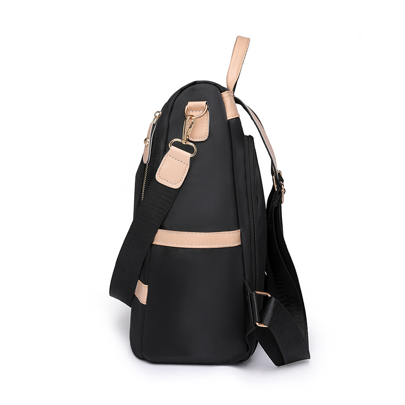 Venta al por mayor transfronteriza 2024 nueva versión coreana de la mochila antirrobo para mujer moda contraste color urbano viaje mochila marea