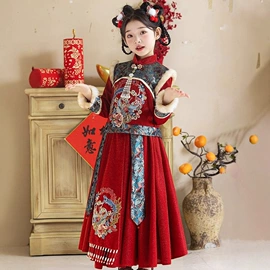 童汉服;童礼服;童披风/斗蓬