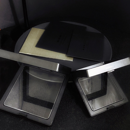 Wholesale transparent PE film jewelry box, convenient earring storage box, strong toughness, anti-oxidation, floating box