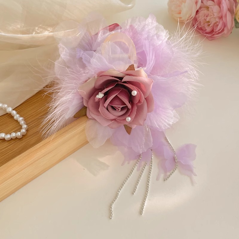 2 ¿ el hada de las flores moradas - borlas