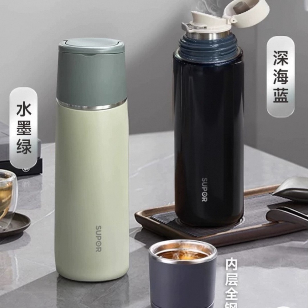 2025新款正品苏家保温杯女生316L不锈钢真空分享办公水杯密封礼盒