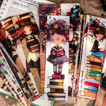 纸先生盒装书签 色彩艺术系列 炫酷生物主题学生阅读书写标记书签