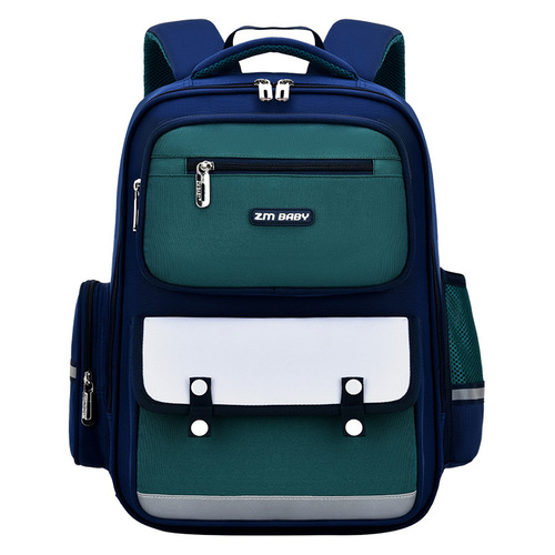 New British-style schoolbag for primary school students, lightweight and burden-reducing large-capacity children's schoolbag and backpack for boys in grades 1-3-6
