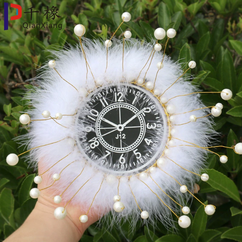 Интерьер автомобиля жемчужный автомобильный Противоскользящий коврик Украшение центральной консоли Корона приборная панель милые перья Автомобильные украшения для женщин