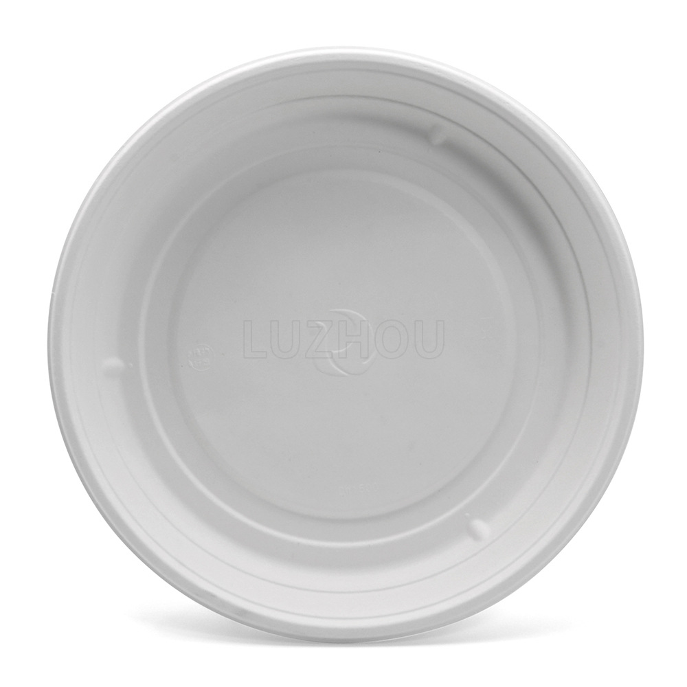 Shaoneng oasis fábrica al por mayor de caña de azúcar pulpa vajilla desechable 1500/2000ml tazón de verduras (Cuenca vegetal) degradable