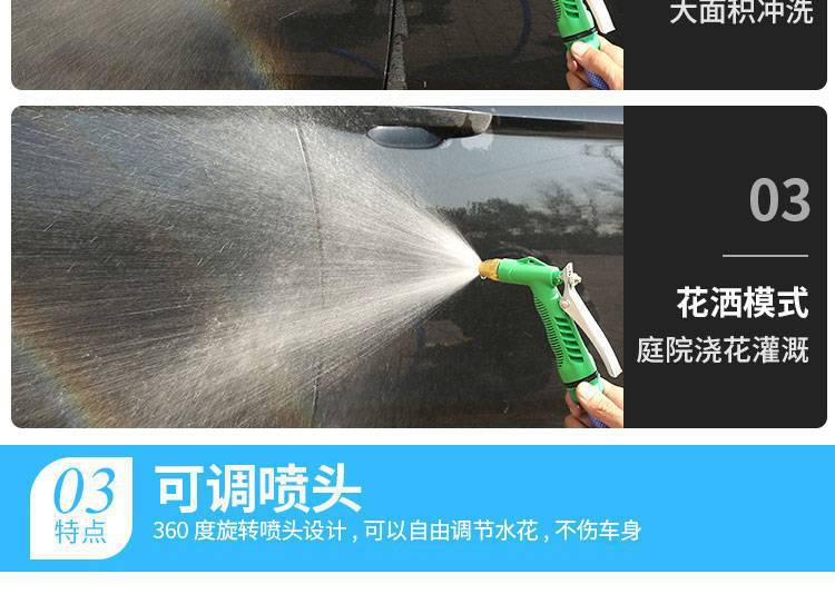 Free Shipping Car Wash High-Pressure Water Gun for Watering Gardens and Home Use, Anti-Freeze, Explosion-Proof, Universal Type, Cheap and Portable Car Washer