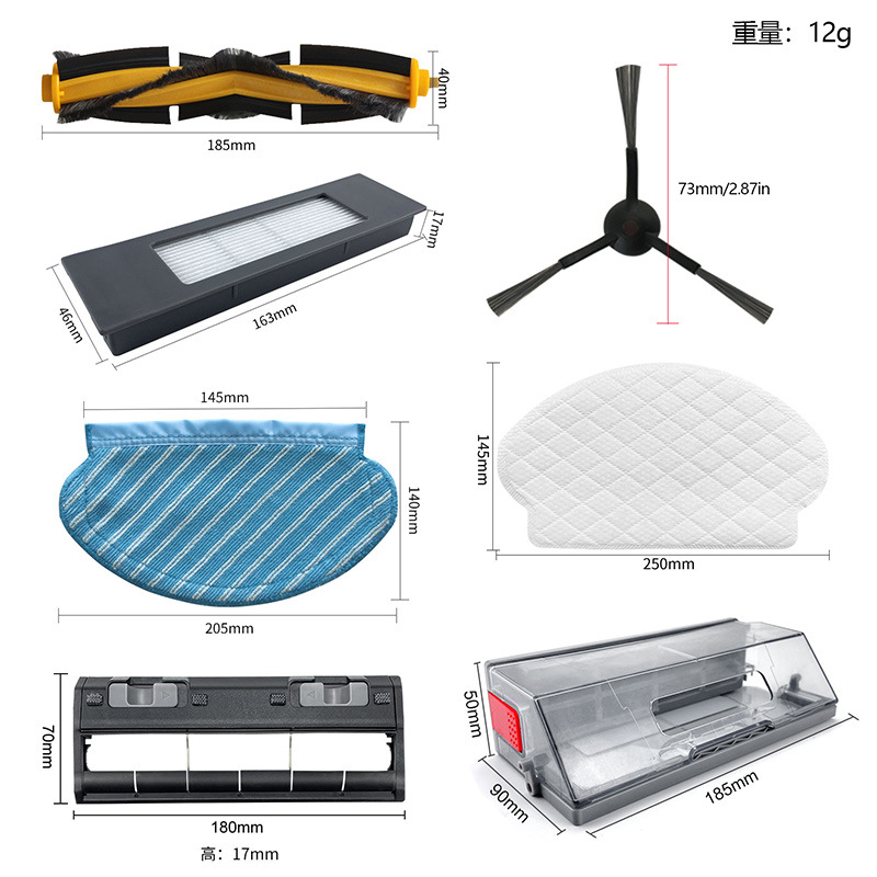 Accesorios para Robot Aspirador T5-MAX N5 N8 DX55, de Limpieza, para el Hogar
