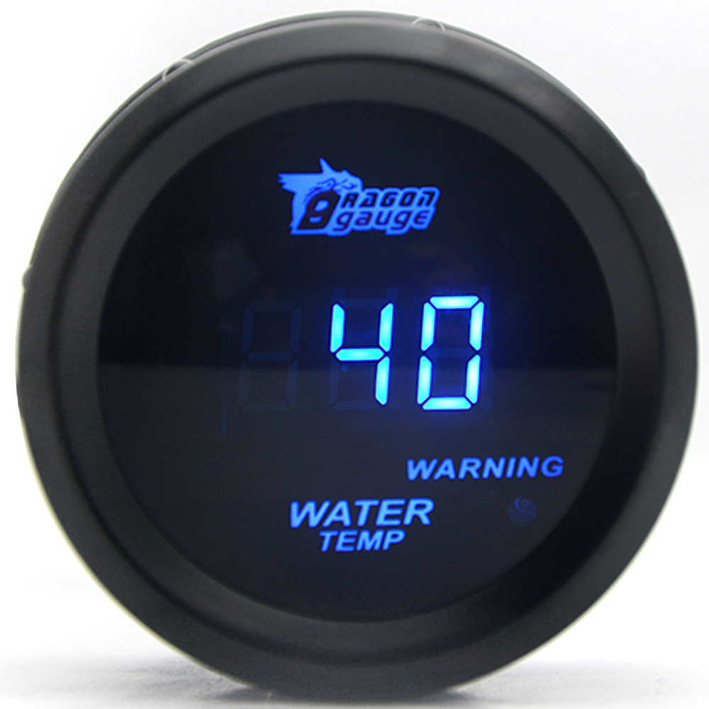 Qìchē – automobile instrument Display 12V Blue Light - water-temperature-gauge