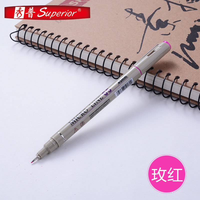 Especial transfronterizo para xiupu 12-color aguja pluma diseño dibujo gancho pluma anime dibujo pluma a base de agua 807c