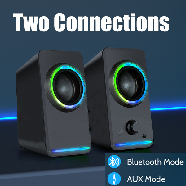 Cable de audio personalizado con soporte Bluetooth RGB