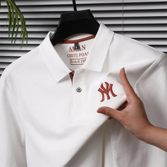 純綿の男性の長袖のtシャツは春と秋のカジュアルな紳士服をめくってゆったりとしています。