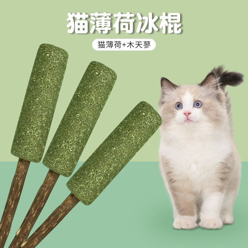 Polygonum pipelinale catnip 연삭 스틱 고양이 간식 고양이 그라인딩 치아 청소 고양이 장난감 Polygonum pipelinale 스틱 공장 아울렛