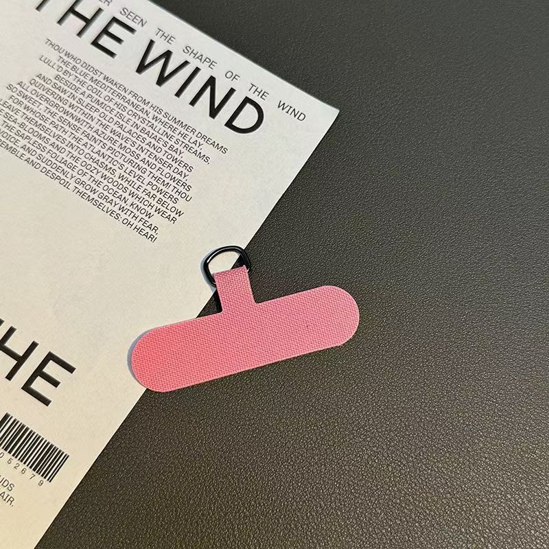 Teléfono móvil cuerdas espaciador clip D-buckle tela curada tarjeta fijación colgante de anillo de metal colgante