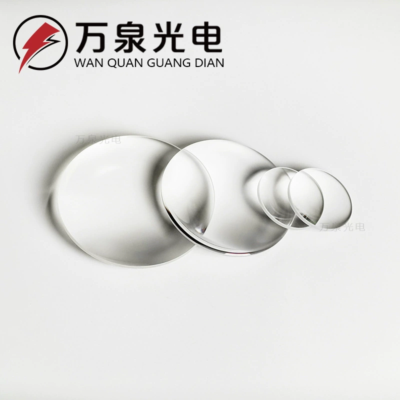 Киплипрямая выпуклая линза сфокусированный оптический стеклянный K9 усиленный прицельный завод