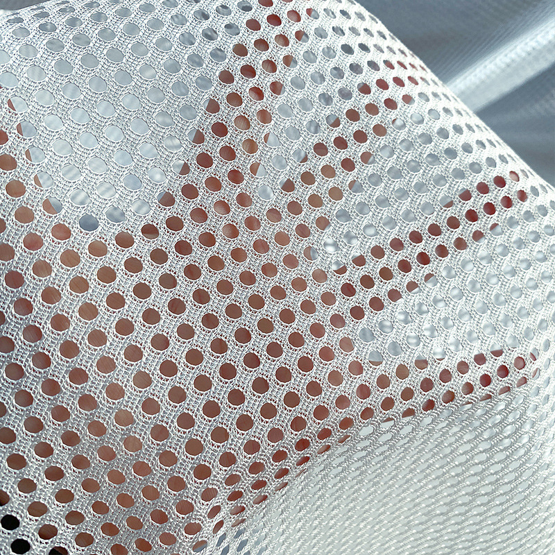 小双眼网布厂家现货 涤纶网眼布沙滩网 办公座椅服装箱包帐篷