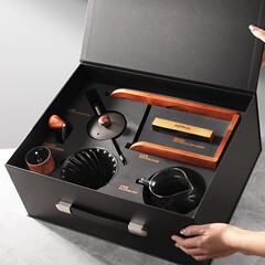 手淹れコーヒーポットセット ギフトボックス 収納スタンド 誕生日プレゼント 新築祝いギフト ビジネス記念品