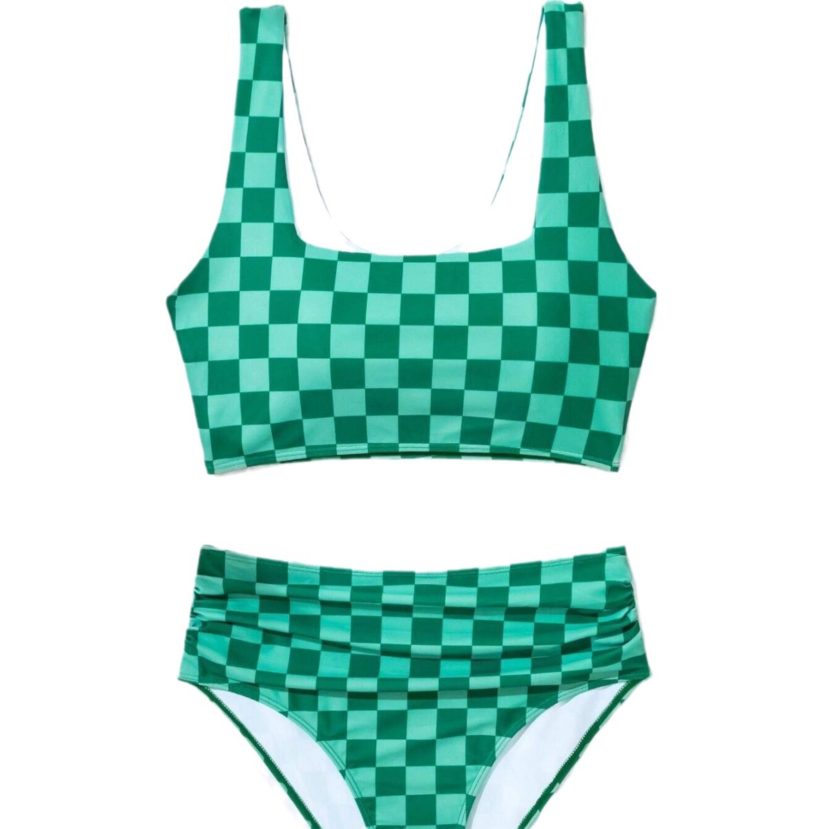 GraceChic For Women 2024 New High-End Tank Top Style Two-Piece Swimsuit European And American High Elasticity Bikini_voghion.com