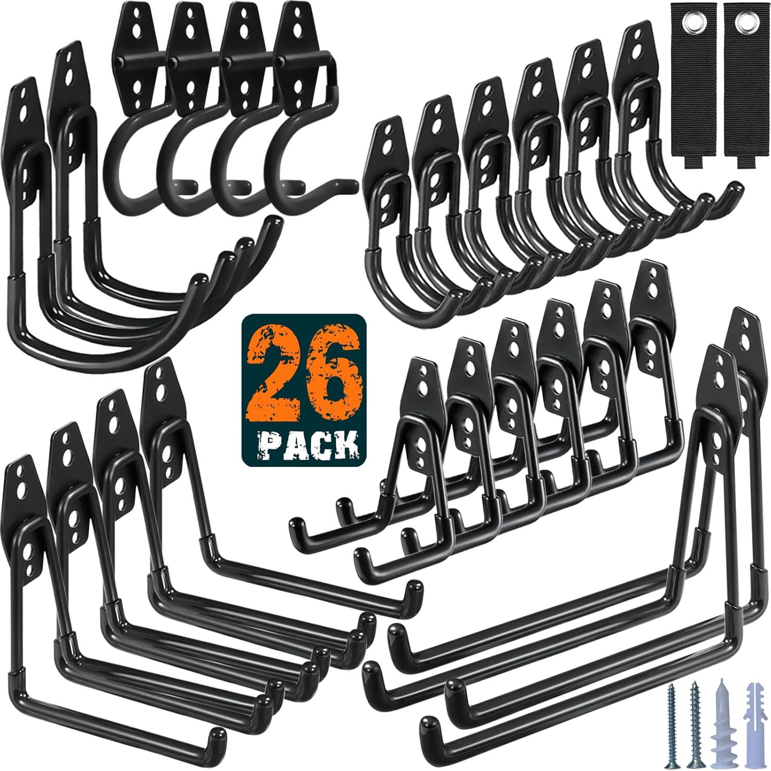 Caja negra de 26 piezas (se puede etiquetar)
