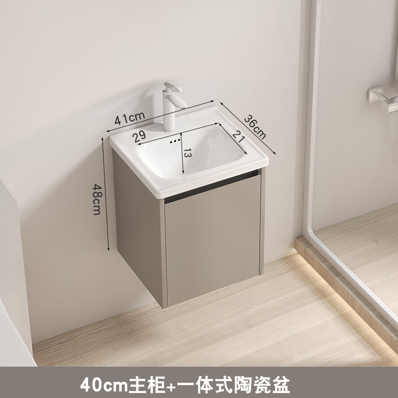 gabinete de baño de acero inoxidable de borde estrecho 36cm 40cm tipo pequeño gabinete de baño lavabo lavabo lavabo lavabo