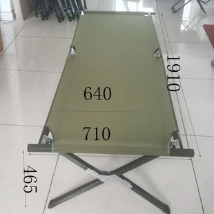 Aluminum Alloy Outdoor Folding Camping Bed Camping Camp Bed Tactical Lightweight Extra Wide Folding Bed