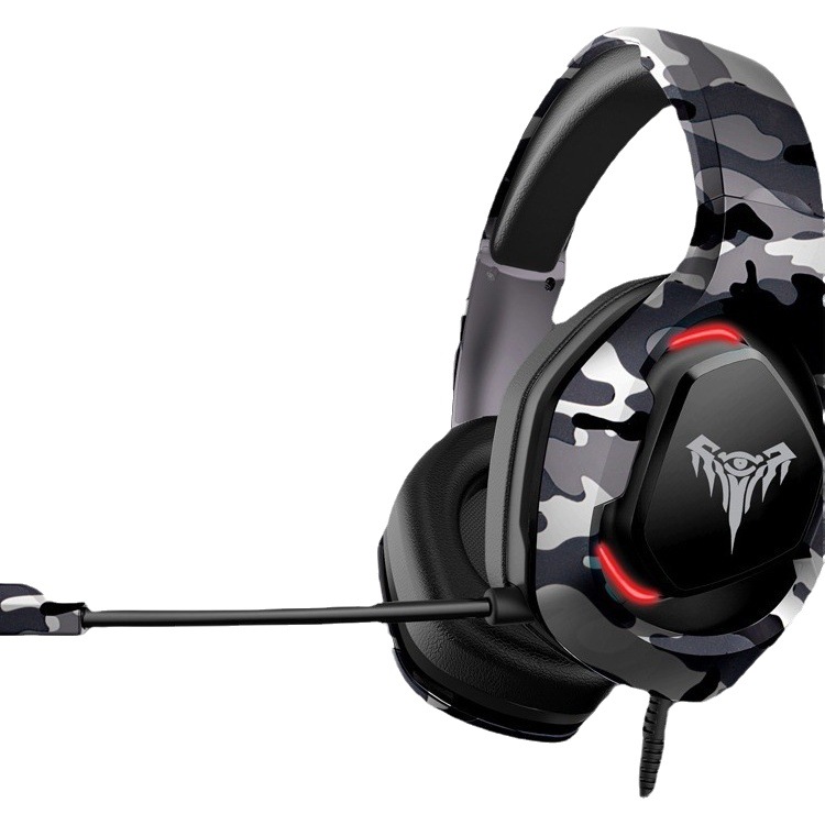 auriculares transfronterizos cool camuflaje auriculares auriculares cables PS4XBOX auriculares personalizados