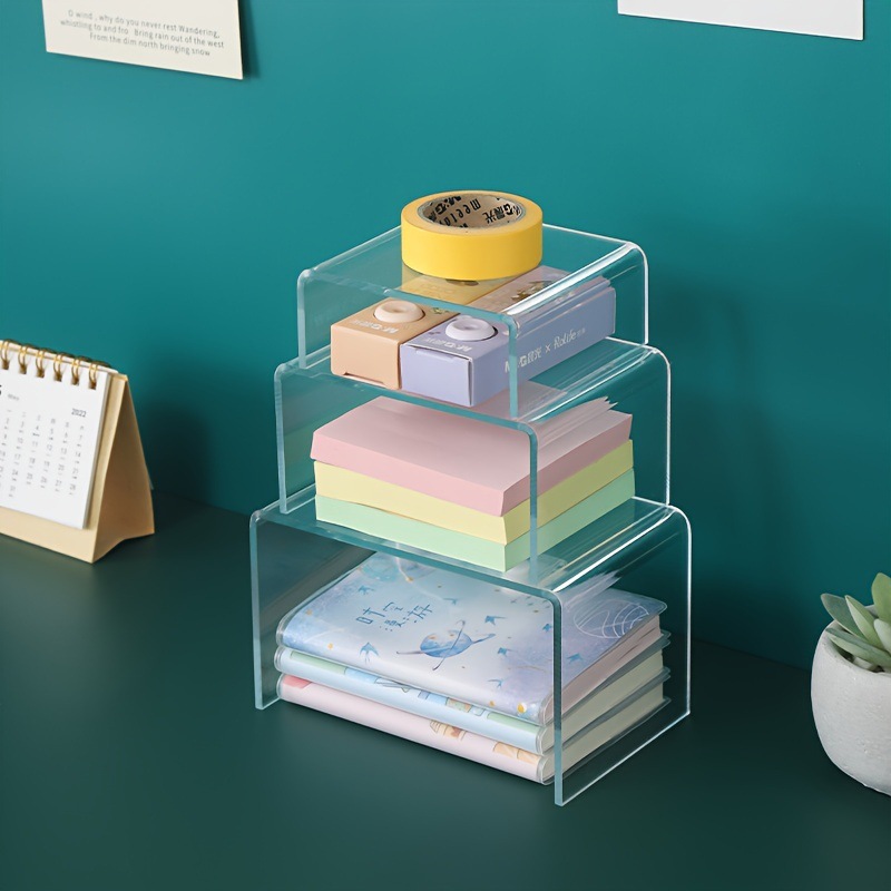 Acrylic display rack transparent hand -handled swinging frame…