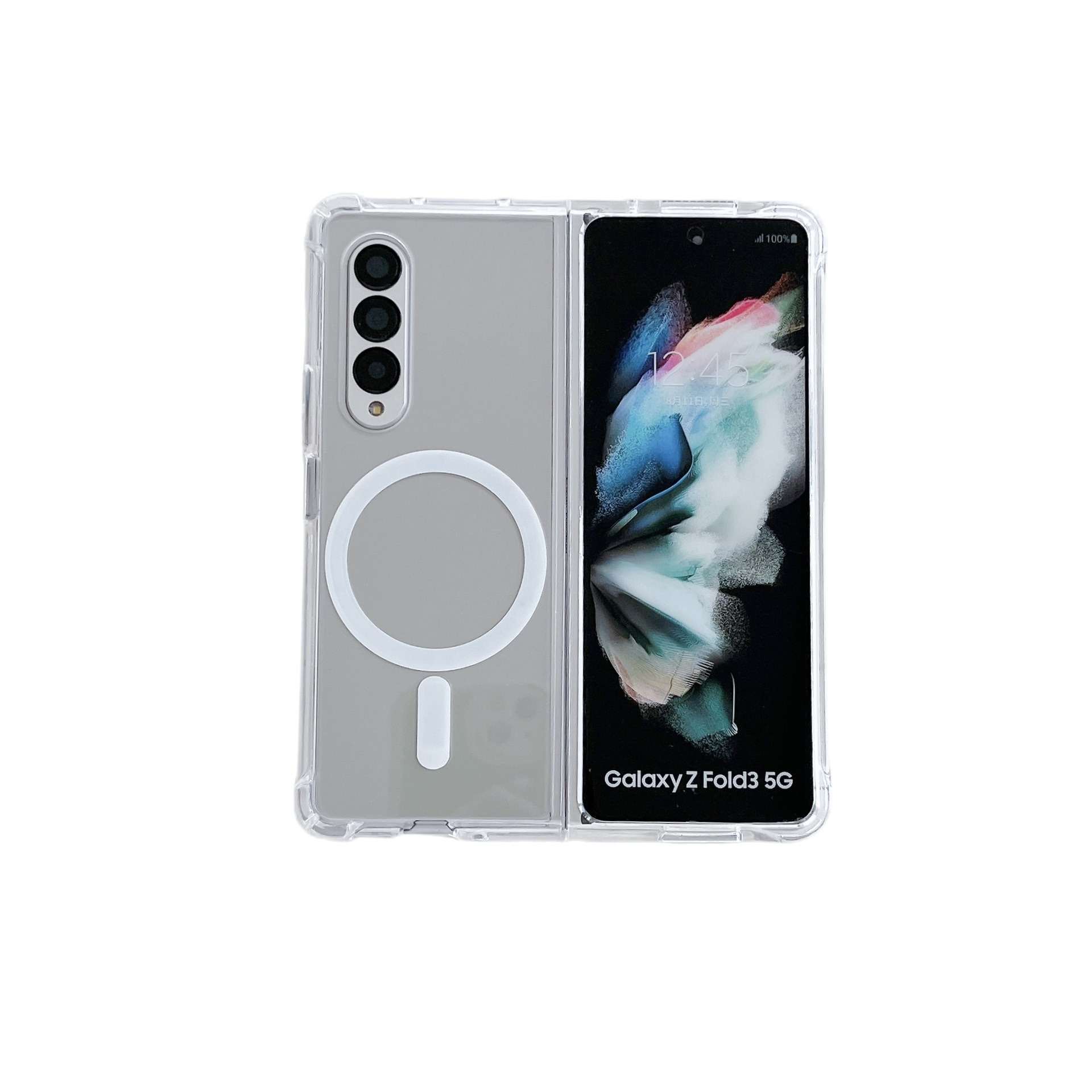 Suitable For Samsung Fold4/ 50% Off Magnetic Four-Corner Shockproof Fold6 Acrylic Phone Case Z Flip4_voghion.com