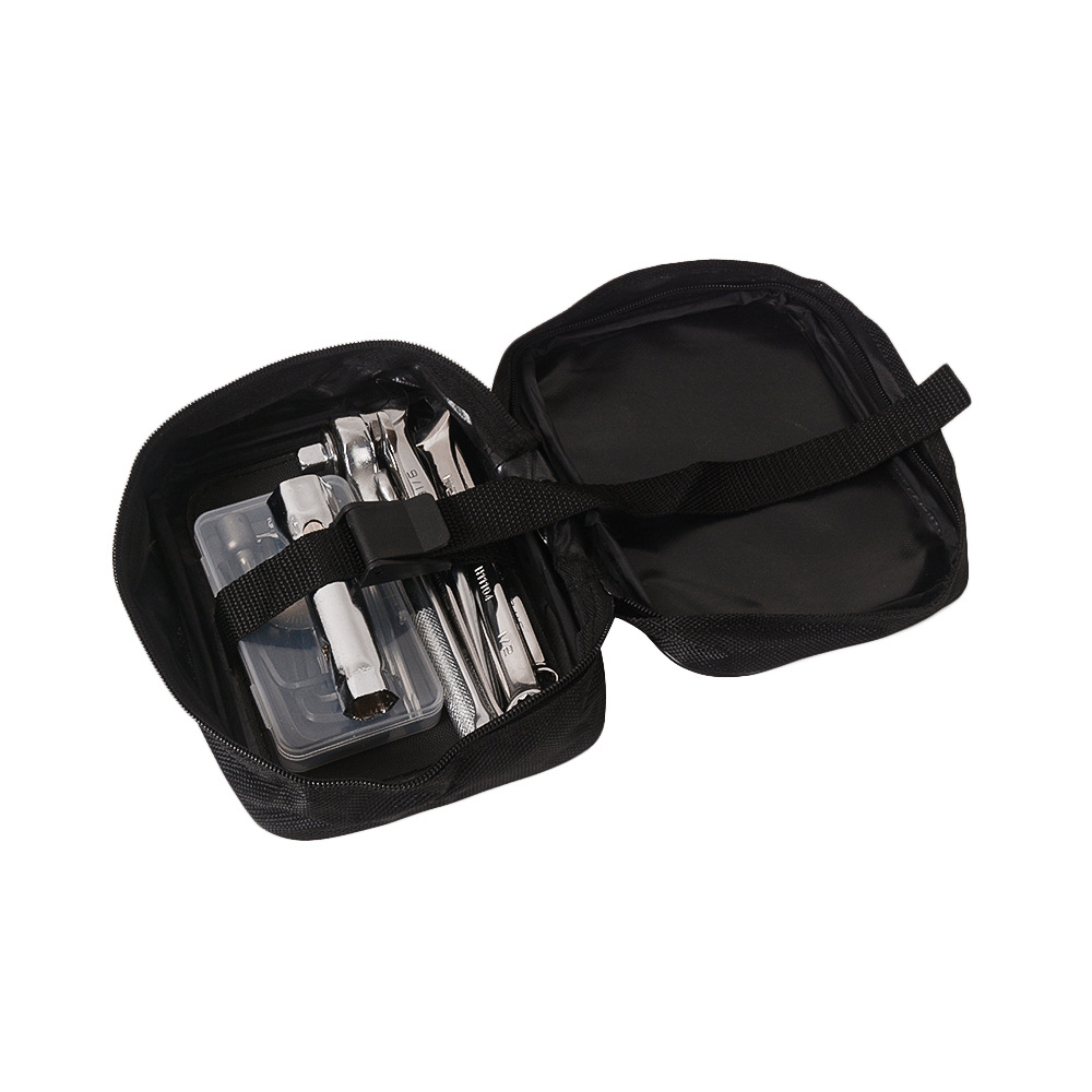 Cross-Border Hot-Selling Universal Off-Road Motorcycle Rear Mud-Blocking Nylon Bag Dust-Proof Bag Modified Tool Bag