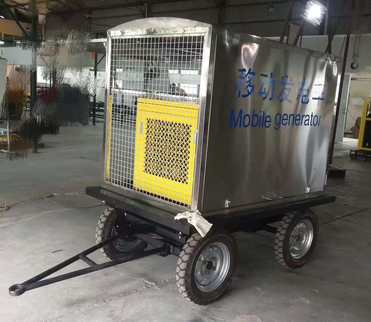 拖车15KW汽油发电机带拖车 (4)